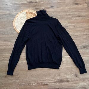 JOSEPH ABBOUD 100% Merino Wool Mens Turtleneck Sweater